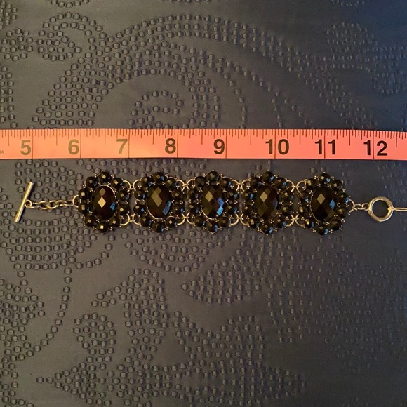 NWT Black Statement Bracelet - Picture 4 of 5